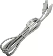 White 6ft AC Power Cord for Behringer MS20 MS40 Multimedia Speakers Mains Cable