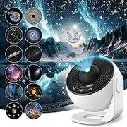 Galaxy Projector Light with 12 Film Discs, Planetarium Star Projector, Starry Night Light, Nebula/Moon/Celestial Galaxy Projector for Adults Bedroom Decoration Made in China