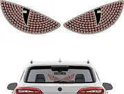 Devil Eyes Light for Windshield, Dynamic Demon Eye LED Lamp, Warning Car Decorations, Truck Eye Lights, USB Plug-In Cool Accessories, Yellow, Red, Green, Blue, 1.5W, 5V