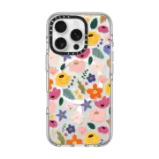 iPhone 16 Pro Clear Case MagSafe Compatible Spring flowers