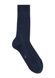 Falke Tiago Cotton-blend Socks - Dark Blue - 39-40 39-40