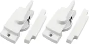 Bokwin 2 Pcs Sliding Window Sash Locks and Keeper Cam Action Window Locks Replac