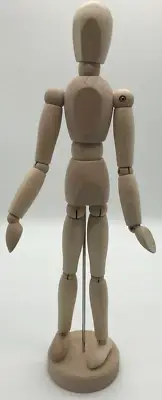 Art Class Wooden Figure Male Manikin Mannequin Wood Movable 13” New w/Out Tags