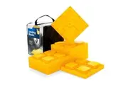 Caravan Levelling Blocks & Storage Bag 10 Pack Wheel Leveling Ramps RV Level Kit
