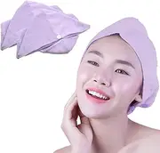 Earth & I - 2 Count - Hair Wrap Towel Twist, Hair Towel Wrap for Women, Hair Plop, Hair Towels, Hair Turbans for Women Wet Hair, Cury Hair, Absorbent Anti-Frizz Terry Cloth