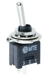 Sub Miniature On-Off Toggle Switch Mini SPST