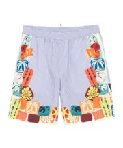 Elastic waist shorts IT52,IT50,IT48 Multicolor
