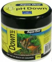 Aqua One pH Down 100g Quick Drop Powder Decrease Quickdrop Aquarium 92084