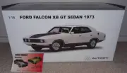 1:18 Biante Ford XB GT 351 Falcon Sedan Polar White with Black Highlights
