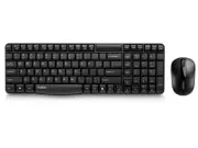 Rapoo X1800S Wireless Keyboard and Mouse Combo - Black X1800S