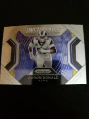 Aaron Donald - Los Angeles Rams 2020 Panini Prizm Unstoppable Insert #6