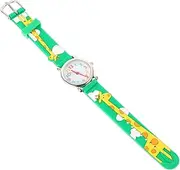 [VALICLUD] 1pc Children's Watch Kid Quartz Wrist Clock Wrist Watch Watches for Children Childs Watch Kid Wrist Clock Strap Watch 3d Watch Children 3d Green Plastic