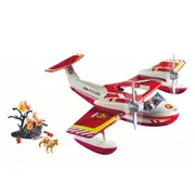 Playmobil Firefighting Plane With Extinguishing Function Model Toy