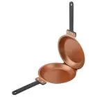 Pan Double Side Non Stick Flip Frying Pan Fried Egg Pancake Maker Household Kitc
