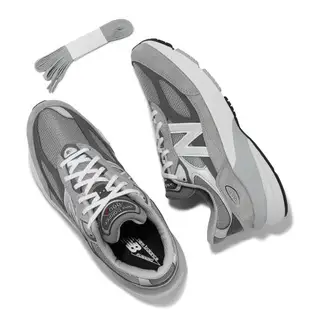 New Balance 休閒鞋 990 V6 4E 超寬楦 灰 元祖灰 美製 男鞋 麂皮 復古 NB 紐巴倫 M990GL6-4E