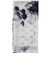 Alexander Mcqueen Silk Biker Scarf
