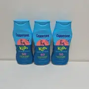 3 Coppertone Kids Sunscreen Lotions SPF 50 Water Resistant&TearFree Exp5/25 (U)