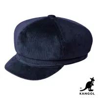 在飛比找momo購物網優惠-【KANGOL】CORD燈芯絨報童帽(深藍色)