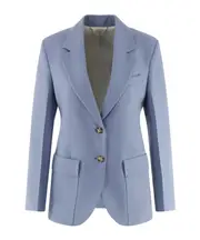 Victoria Beckham Patch Pocket Jacket UK10,UK12 blue