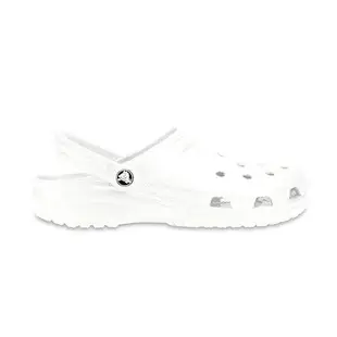 Crocs Classic WhiMolded 男鞋 女鞋 白色 洞洞鞋 布希鞋 卡駱馳 涼拖鞋 10001-100