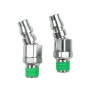 Adaptor Swivel 1/4" BSP Male - Nitto Equivalent - 2 Pack
