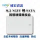開機很慢 硬碟升級 M.2 NGFF 轉 SATA 2.5吋 SSD 固態硬碟 硬碟固障 萬用 轉接盒 轉接器 2.5吋硬碟外接盒 威宏資訊
