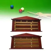 Snooker Billiard Score Board Counters Tabletop Games Shuffleboard Scoreboard