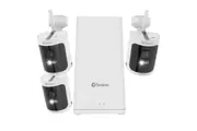 Swann AllSecure650 2K Wireless Security Kit 3 Wire-Free Cameras & Power Hub - SWNVK-650KH3