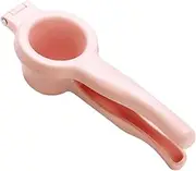 1Pc Manual Lemon Juicer Squeezer Ergonomic Handheld Citrus Extractor for Fresh Juice for Home Kitchen Restaurant Use Pink