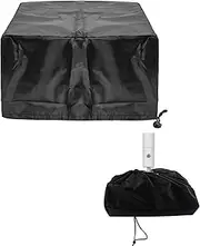SEABABOO Projector Cover 35 x 35 x 22 cm Projector Dust Protection Projector Covers Universal Dust Protection Oxford Fabric Projector Dust Cover for Ceiling Home and Outdoor Theatre Projector