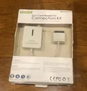 5 in 1 Memory Card Reader & SD Card Camera Reader Adapter for iPhone iPad