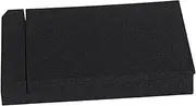 Perfeclan Speaker Isolation Pad Studio Monitor Isolation Pad Angled Acoustic Speaker Tabletop Prevents Vibrations Sound Dampening Foam, 16x22x4cm