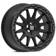 17x8 Valor Offroad V09 Satin Black UTV Wheel 5x4.5 (40mm)