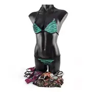 LOT OF 3 RVCA AZTEC ROSE Bikini / One piece Swimwear Swimsuit Size 6