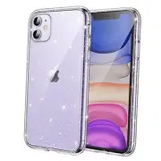 Glitter Case for iPhone 11, 6.1-Inch, Bling Sparkle Shockproof Phone Clear