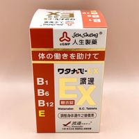 【人生製藥 渡邊】EX糖衣錠141錠 維他命 維生素B1 B6 B12 E 增強體力 調整體質 B群