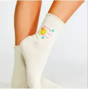 Pacsun Better Days Socks, OneSize, Multicolor. Retails For $16