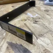 Crates & Pallet 10 in. Black J Shelf Bracket