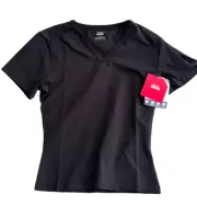 Spanx Mens Sculpt Cotton Spandex V-Neck Shirt Size XXL Black Compression