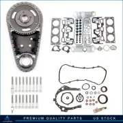 ✔Full Gasket Bolts Set Timing Chain Kit For 00-05 Chevrolet Venture 3.4L