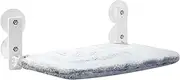 Cordless Cat Window Perch Cats Hammock Seat with 4 Strong Suction Cups and Soft Bed Foldable Cat Hammock Bed Shelf Seat for Large Cats and Kittens Saving Space Washable