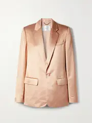 [A.L.C.] A.L.C. - Dakota Satin Blazer - Pink - US6 US 6 Pink