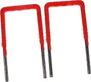 Anneome 2pcs Heavy Duty Water Ladder Safe Easy Installation Versatile Design for Various Wells Plastic Steel Construction Modern Aesthetic for Building Compliance