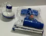 Pool Jet Vacuum W/ 6 Section Poles of 57" for Frame Aboveground/Inflatable Pool
