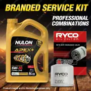 Ryco Oil Filter 5L APX5W30D1 Engine Oil Service for Subaru Impreza GGA GF8 GF7