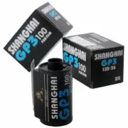 3x Shanghai Black & White GP3 135/ 35mm 36EPX Film DIN ISO 100 B&W Freshest US