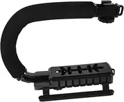 OSALADI Camera Stabilizer Grip Handle Versatile Filming Tool Bracket for Camcorder More Flash Bracket for Steady Shots