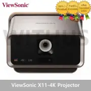 ViewSonic X11-4K Smart 4K UHD Short Throw Portable LED Projector Home Theater