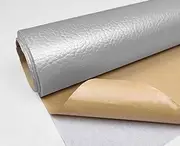Leather Repair Patch Kit Self-Adhesive Leather Tape Upholstery Vinyl Sticker for Couches, Sofa, Furniture, Car Seats, Bags, (Silver,5x5 inch 1 Piece)