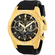 Technomarine Men's Watch Reef Shark Chrono Black and Transparent Dial TM-519008